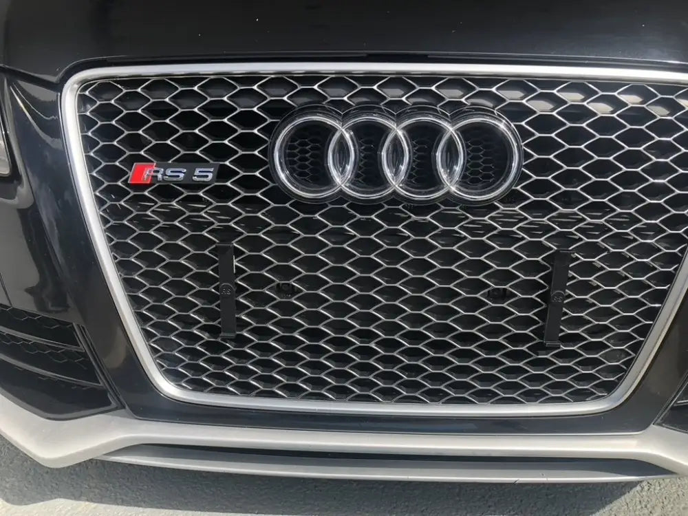 Suport numar magnetic pentru audi rs grila fagure