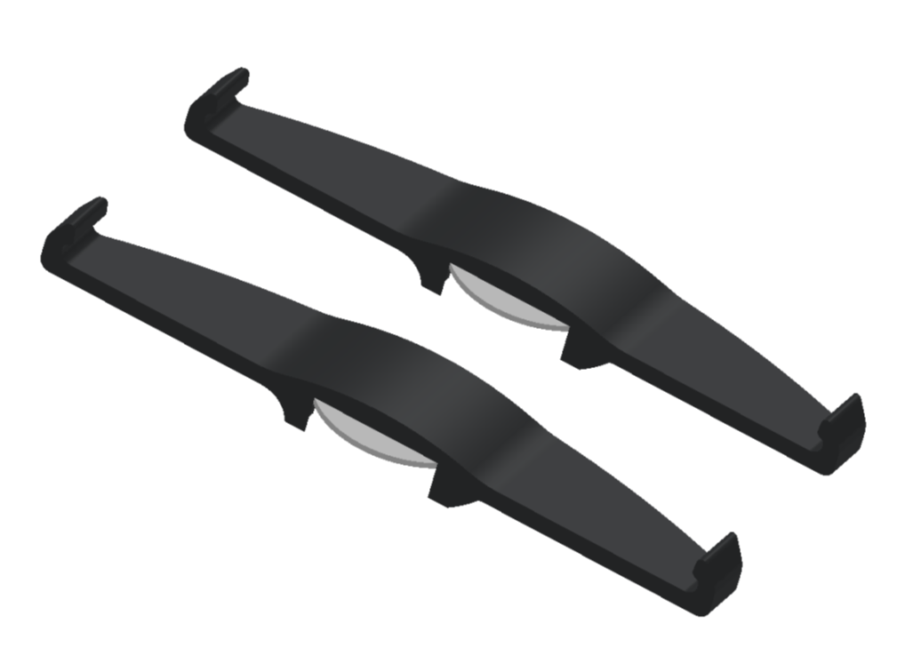 Set 2 bucati suport numar magnetic