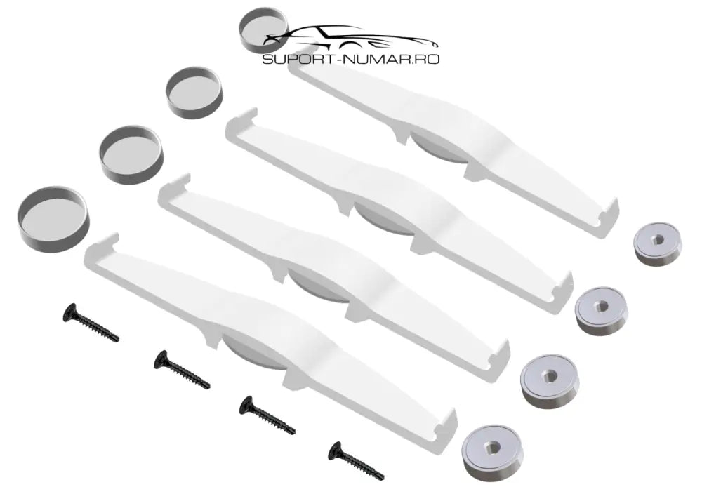 Suport numar magnetic auto premium